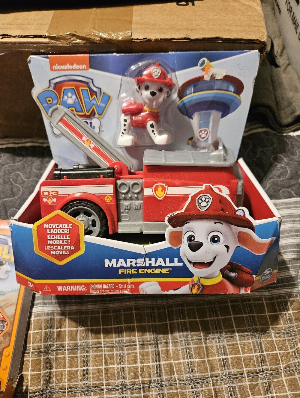 Paw Patrol Marshall Red Fire Engine Playset with Figure